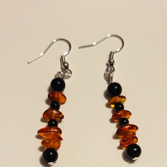 Amber Earrings - Picture 3 of 3